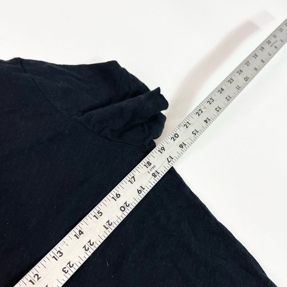 Buck Mason Cotton T-Shirt Womens Medium Black Pullover Short Sleeve Crew Neck - Picture 4 of 8